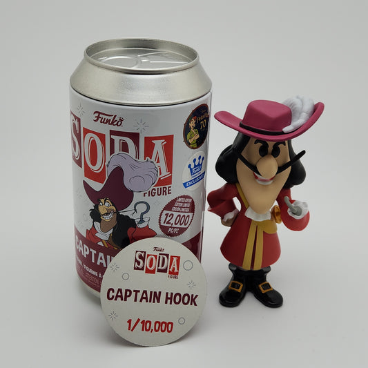 Funko Soda- Captain Hook (Disney)