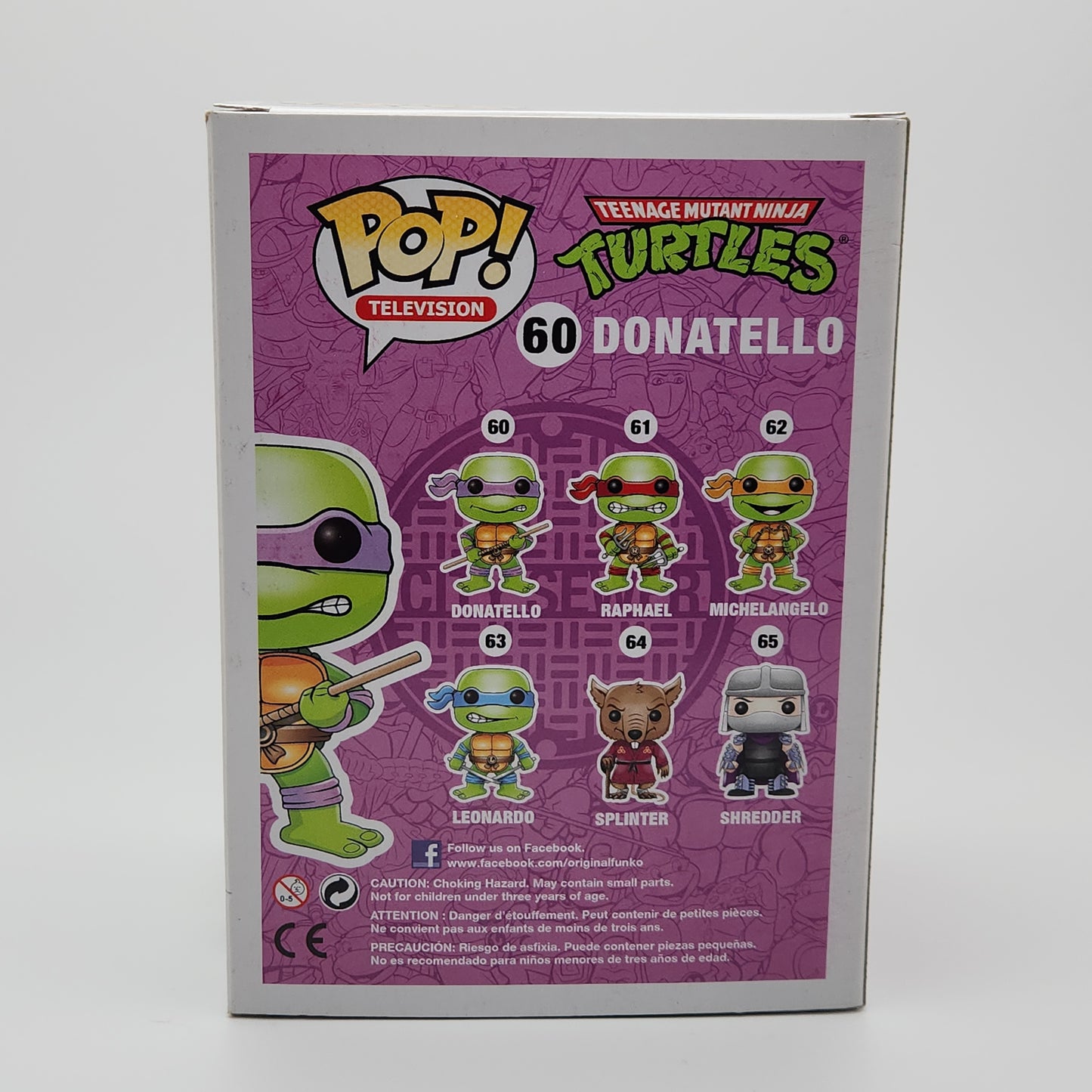 Funko Pop! Television- Teenage Mutant Ninja Turtles: Donatello