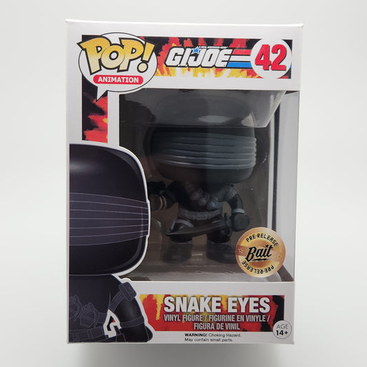 Funko Pop! Animation- G.I. Joe: Snake Eyes (Bait)