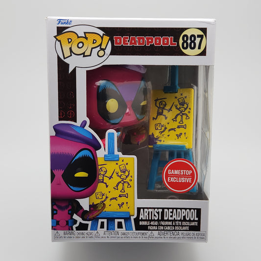 Funko Pop! Marvel- Deadpool: Artist Deadpool (Blacklight)