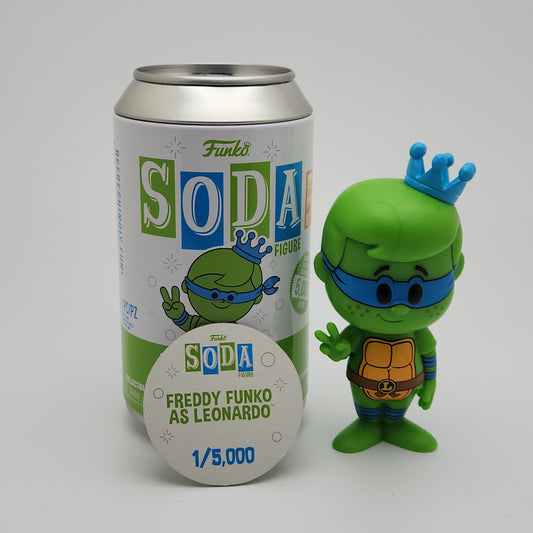 Funko Soda- Freddy Funko As Leonardo