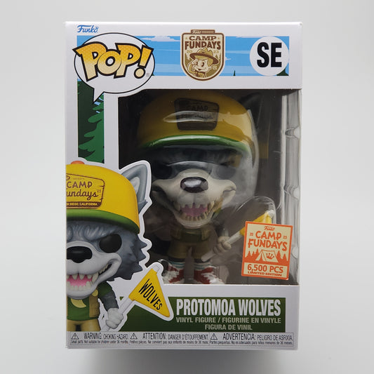 Funko Pop! SE- Camp Fundays 2023: Protomoa Wolves (Mascot)