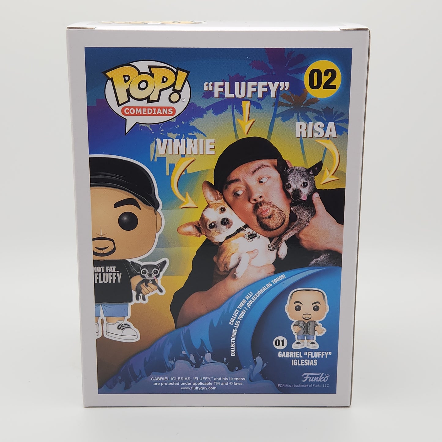 Funko Pop! Comedians- Gabriel "Fluffy" Iglesias (Must Love Dogs)