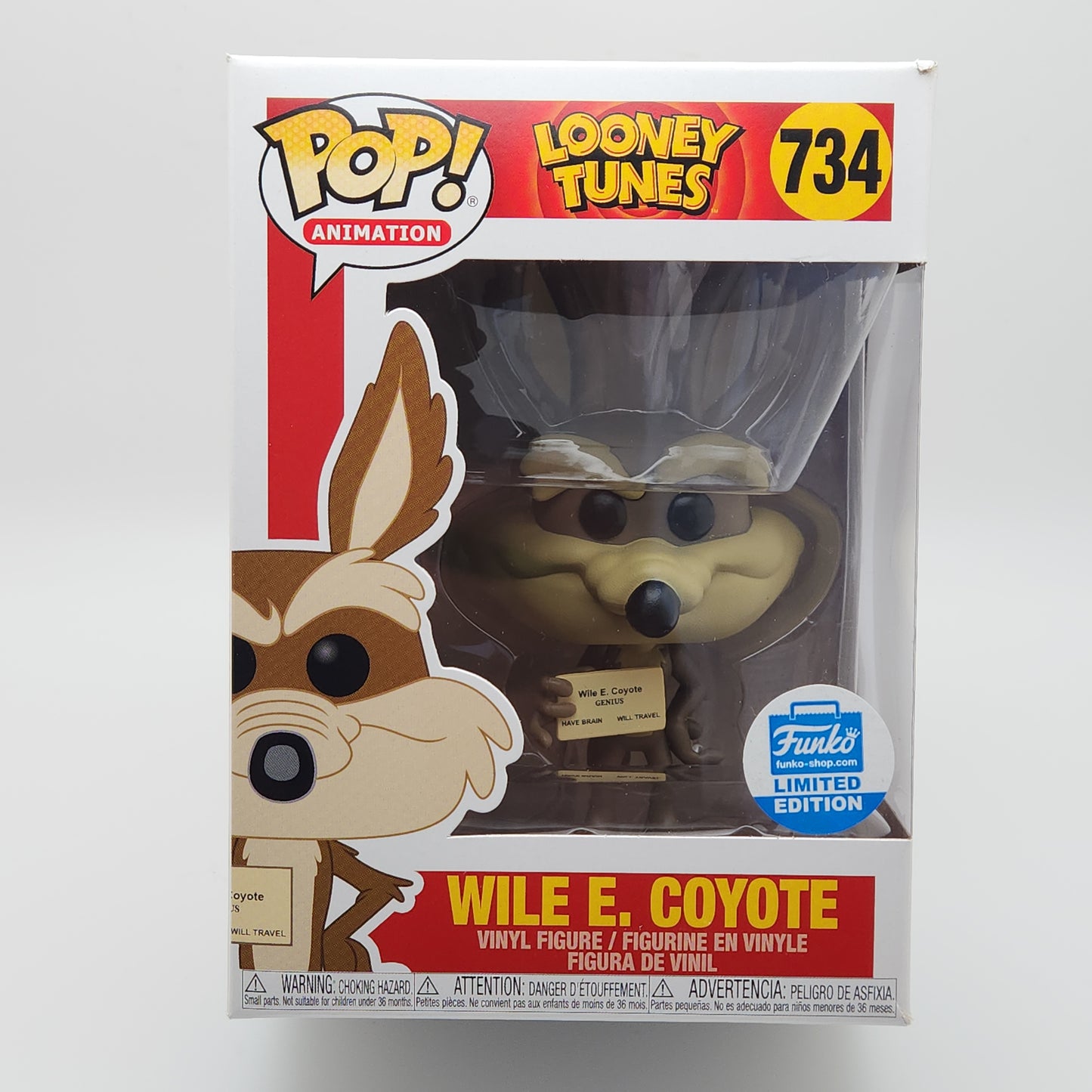 Funko Pop! Animation- Wile E. Coyote