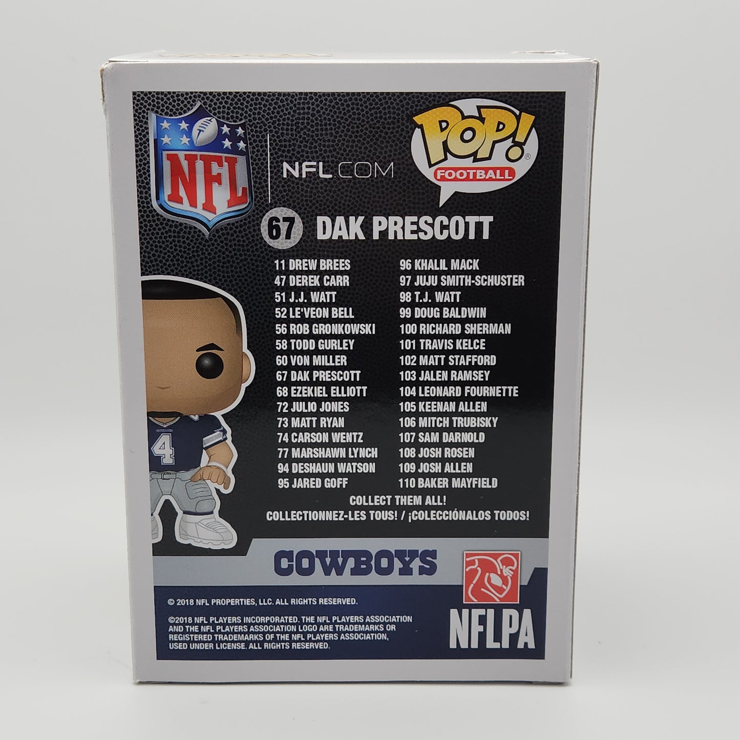 Funko Pop! Football- Dallas Cowboys: Dak Prescott