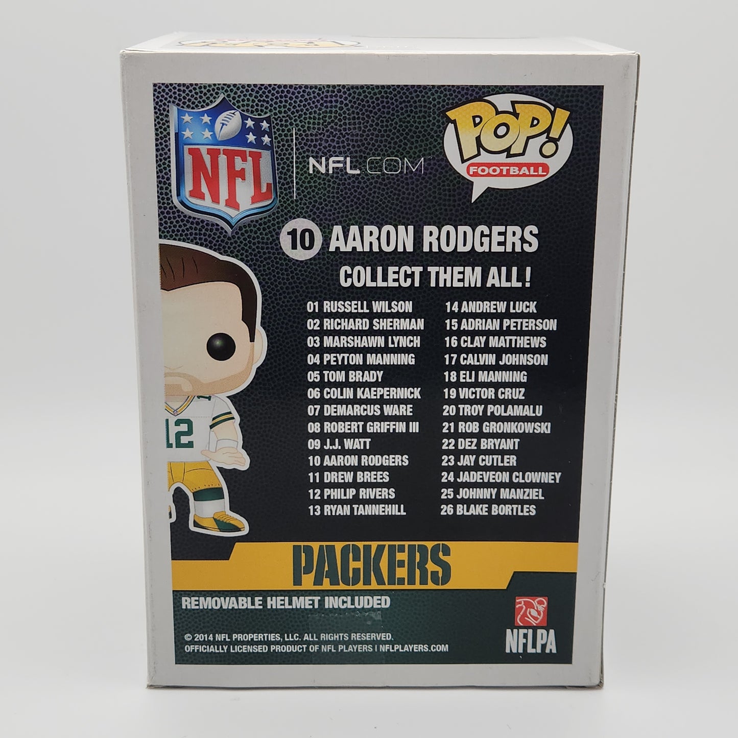 Funko Pop! Football- Green Bay Packers: Aaron Rodgers