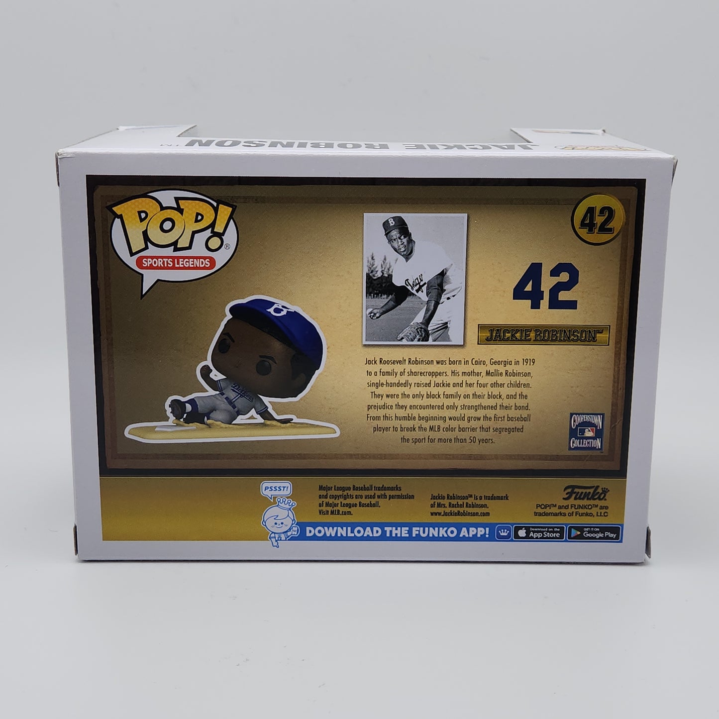Funko Pop! Sports Legends- Brooklyn  Dodgers: Jackie Robinson