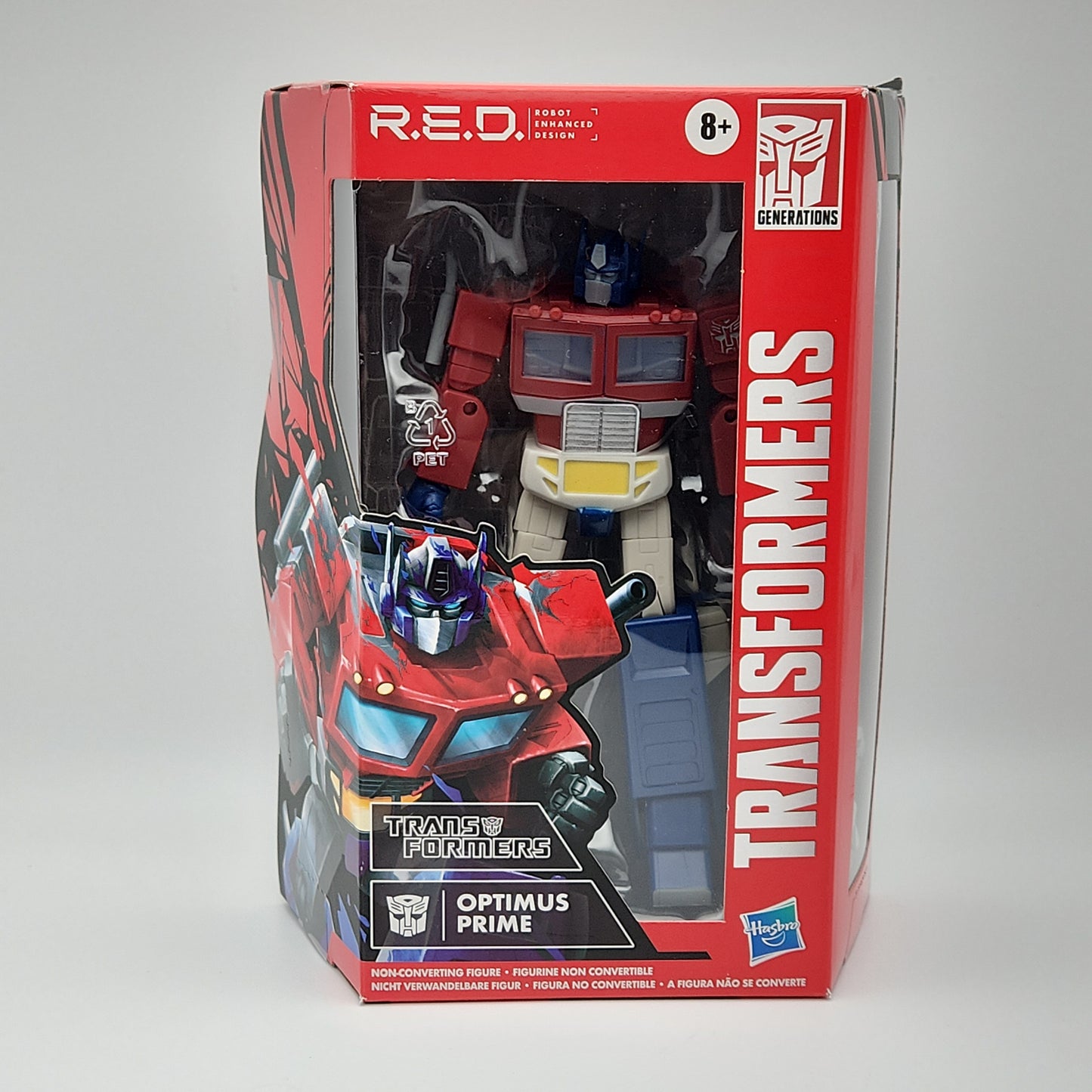 Transformers- R.E.D. Optimus Prime Action Fugure