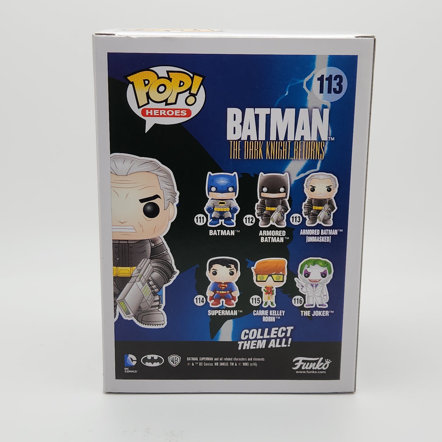 Funko Pop! Heroes- Batman The Dark Knight Returns: Armored Batman (Unmasked)