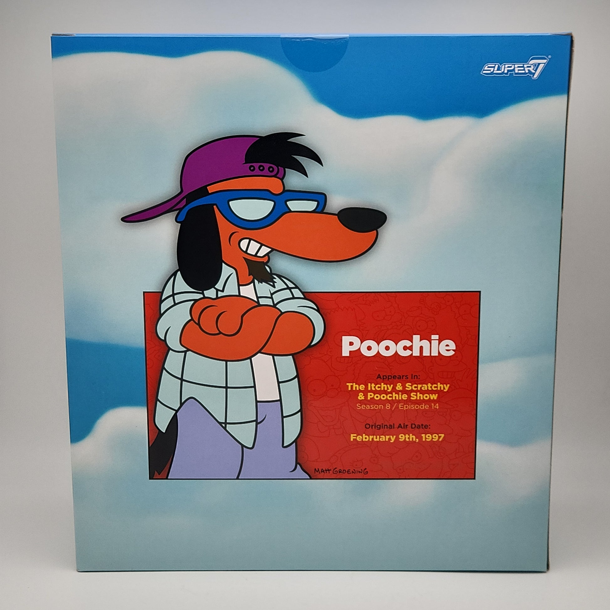 Super 7 The Simpsons Poochie Ultimates Action Figure – Toyz in the Box Super 7 The Simpsons Poochie Ultimates Action Figure – Toyz in the Box