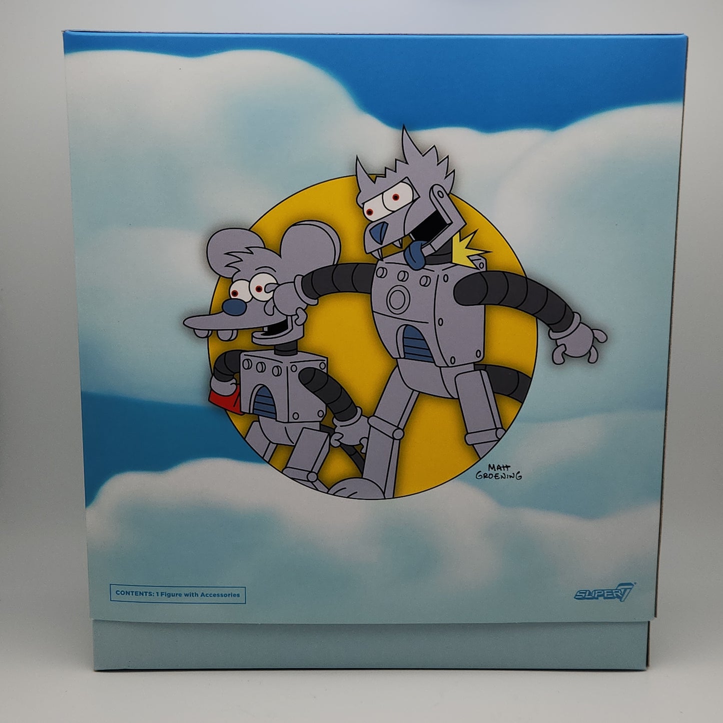 Super7 The Simpsons Ultimates Wave 1 Robot Itchy Action Figure – Kapow Toys Super7 The Simpsons Ultimates Wave 1 Robot Itchy Action Figure – Kapow Toys