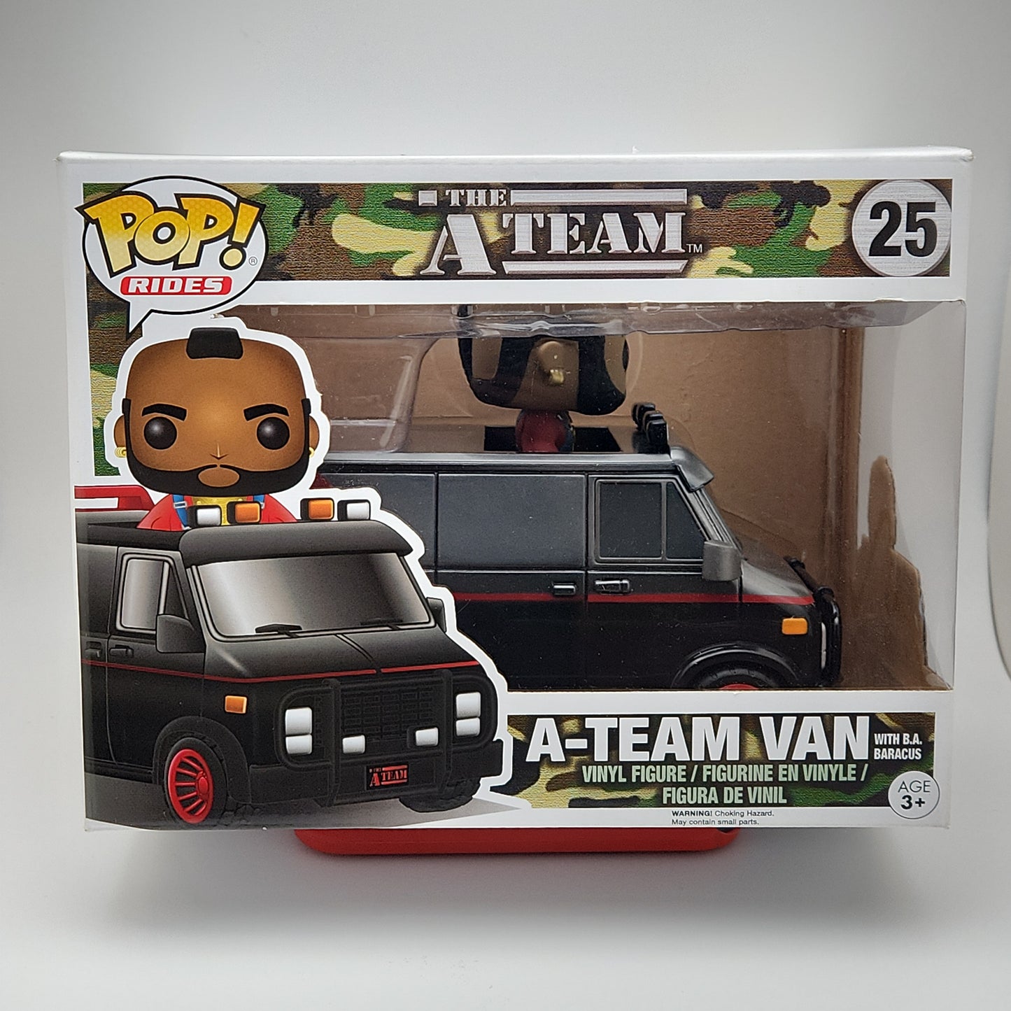 Funko Pop! Rides- Television: The A-Team- A-Team Van (with B.A. Baracus)