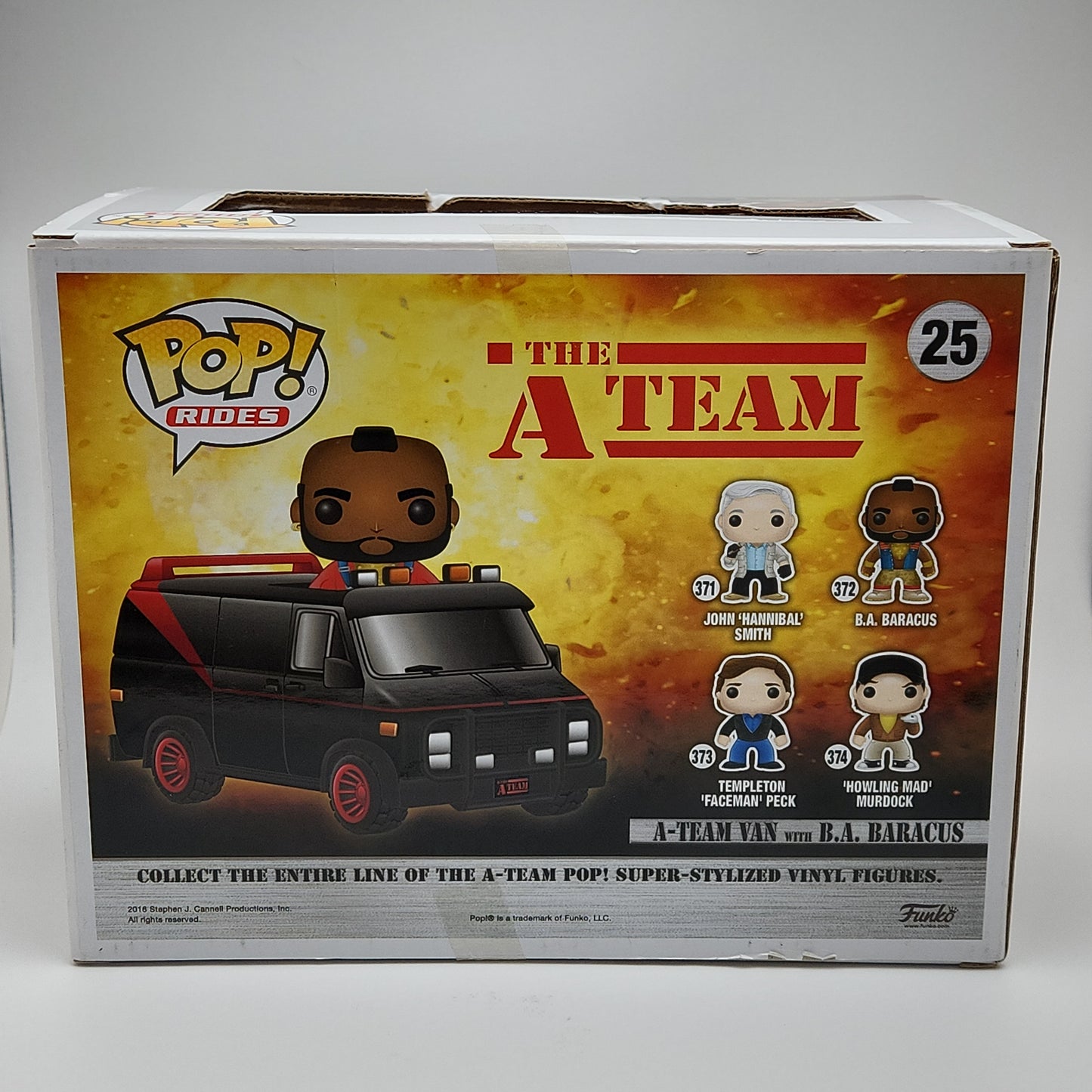 Funko Pop! Rides- Television: The A-Team- A-Team Van (with B.A. Baracus)