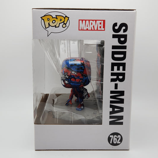 Funko Pop! Marvel- Deluxe Street Art: Spider-Man