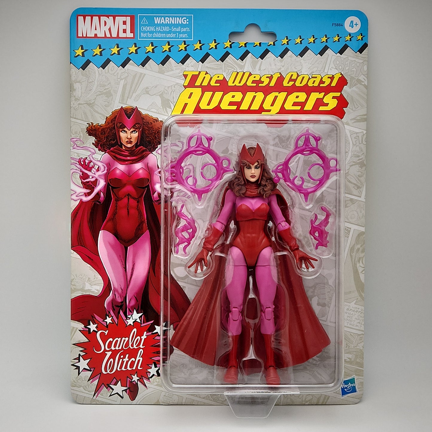Marvel Legends Retro Collection Series- The West Coast Avengers- Scarlet Witch
