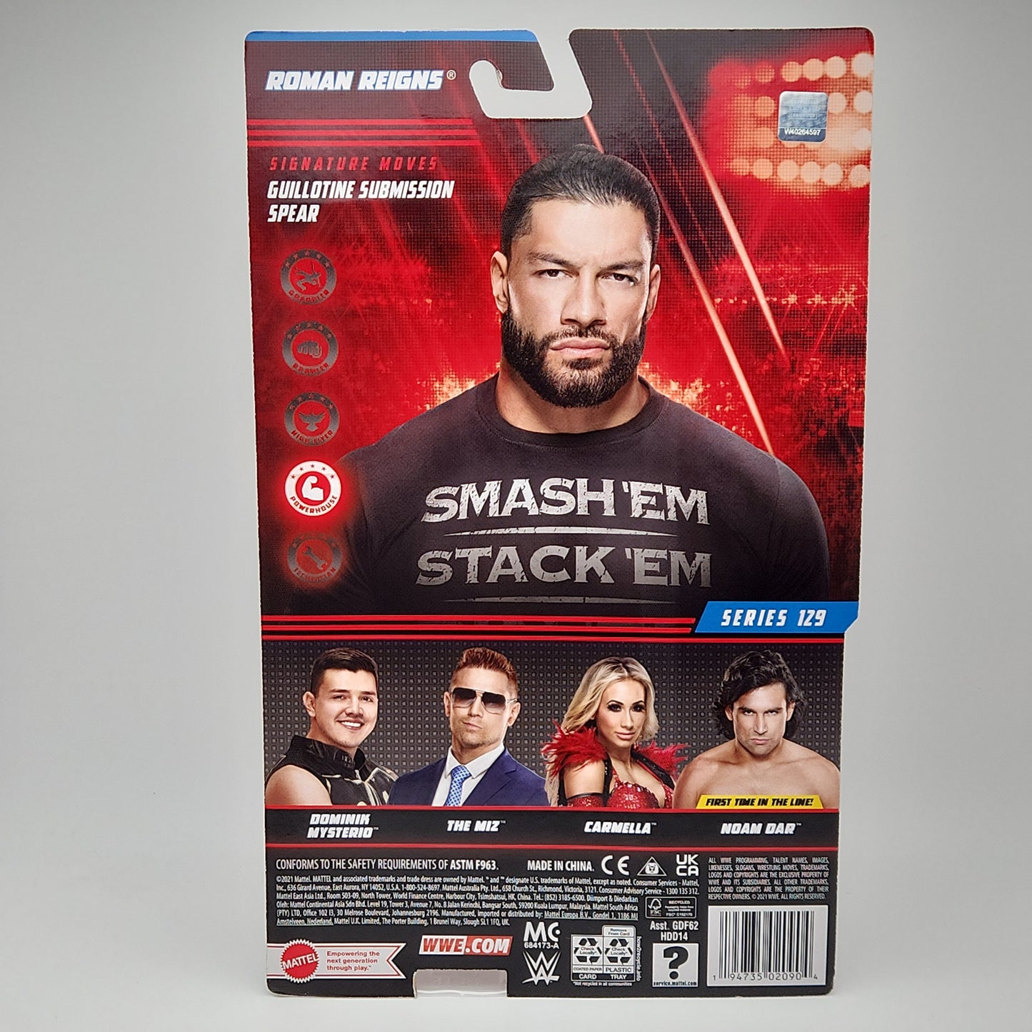 WWE Basic Series 129- Roman Reigns "Head of the Table" Chase