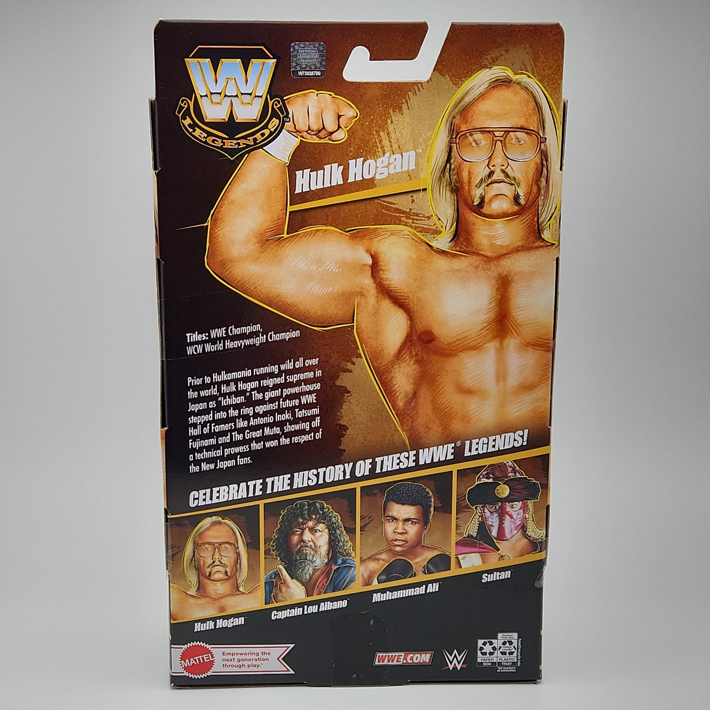 WWE Elite Collection Series- WWF Legends- Hulk Hogan (Chase Version)