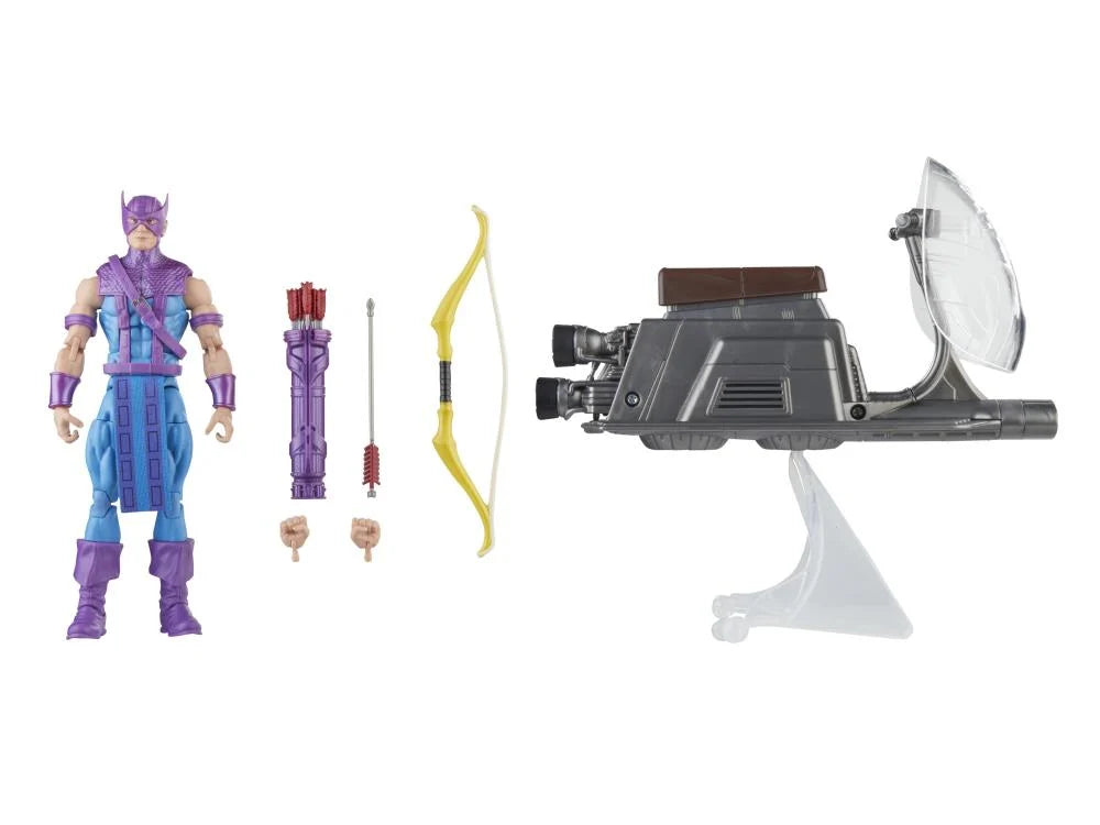 Marvel Legends Series Collection- Avengers: Beyond Earth's Mightiest- Hawkeye with Sky Cycle