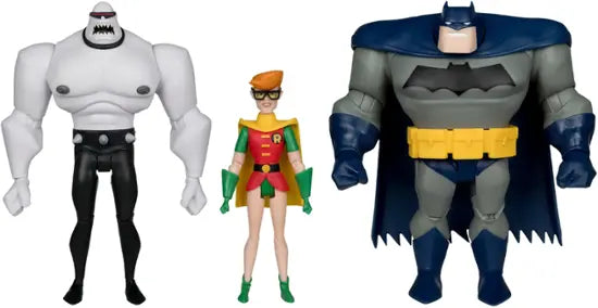 Batman: The New Batman Adventures- Batman, Mutant Leader & Robin 3pk (Legends of the Dark Knight) McFarlane Toys