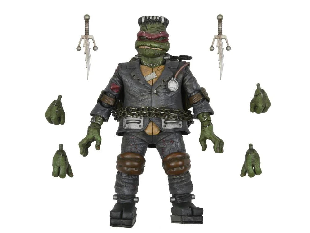 Teenage Mutant Ninja Turtles x Universal Monsters- Ultimate Raphael as Frankenstein's Monster (NECA)