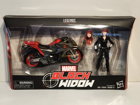 Marvel Legends Series Rides- Black Widow with Motorcycle