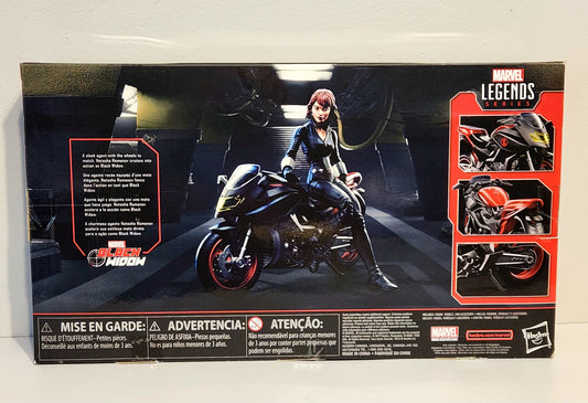 Marvel Legends Series Rides- Black Widow with Motorcycle
