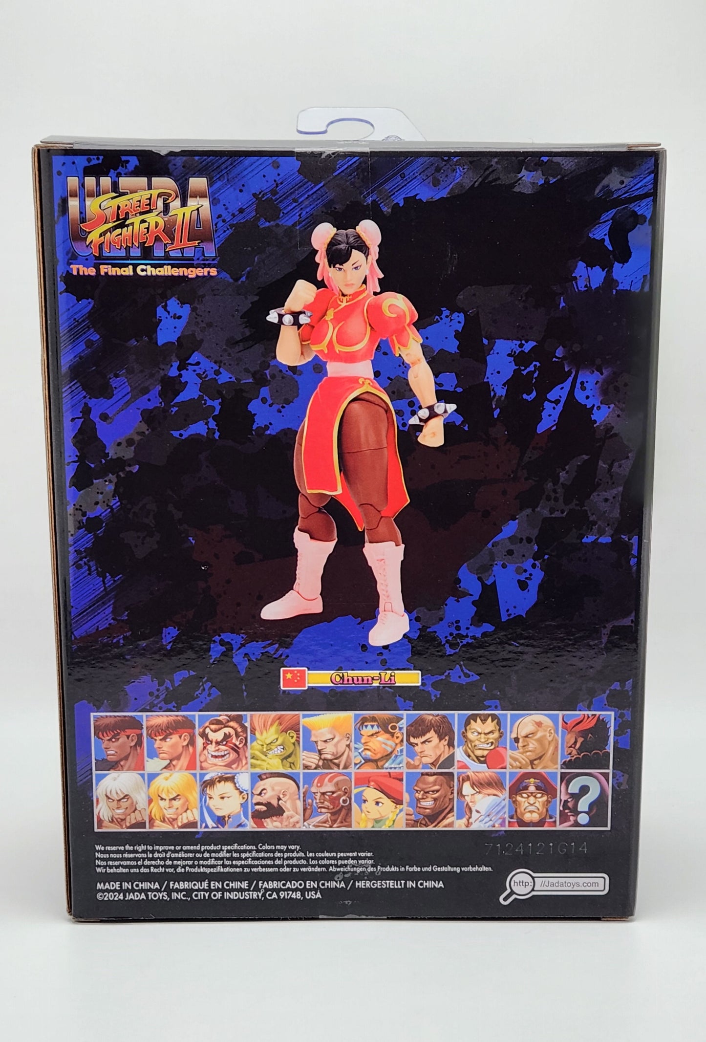 Ultra Street Fughter II- Chung-Li (Jada Toys) Chase Red Version