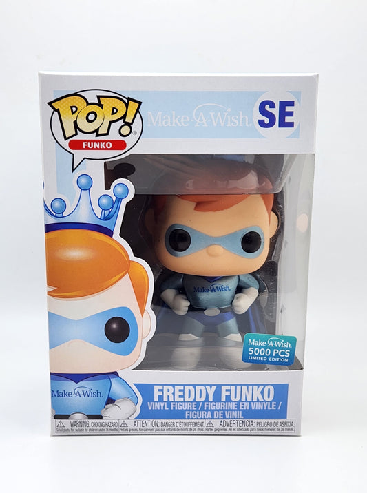 Funko Pop! SE- Make A Wish- Superhero Freddy Funko (Metallic)