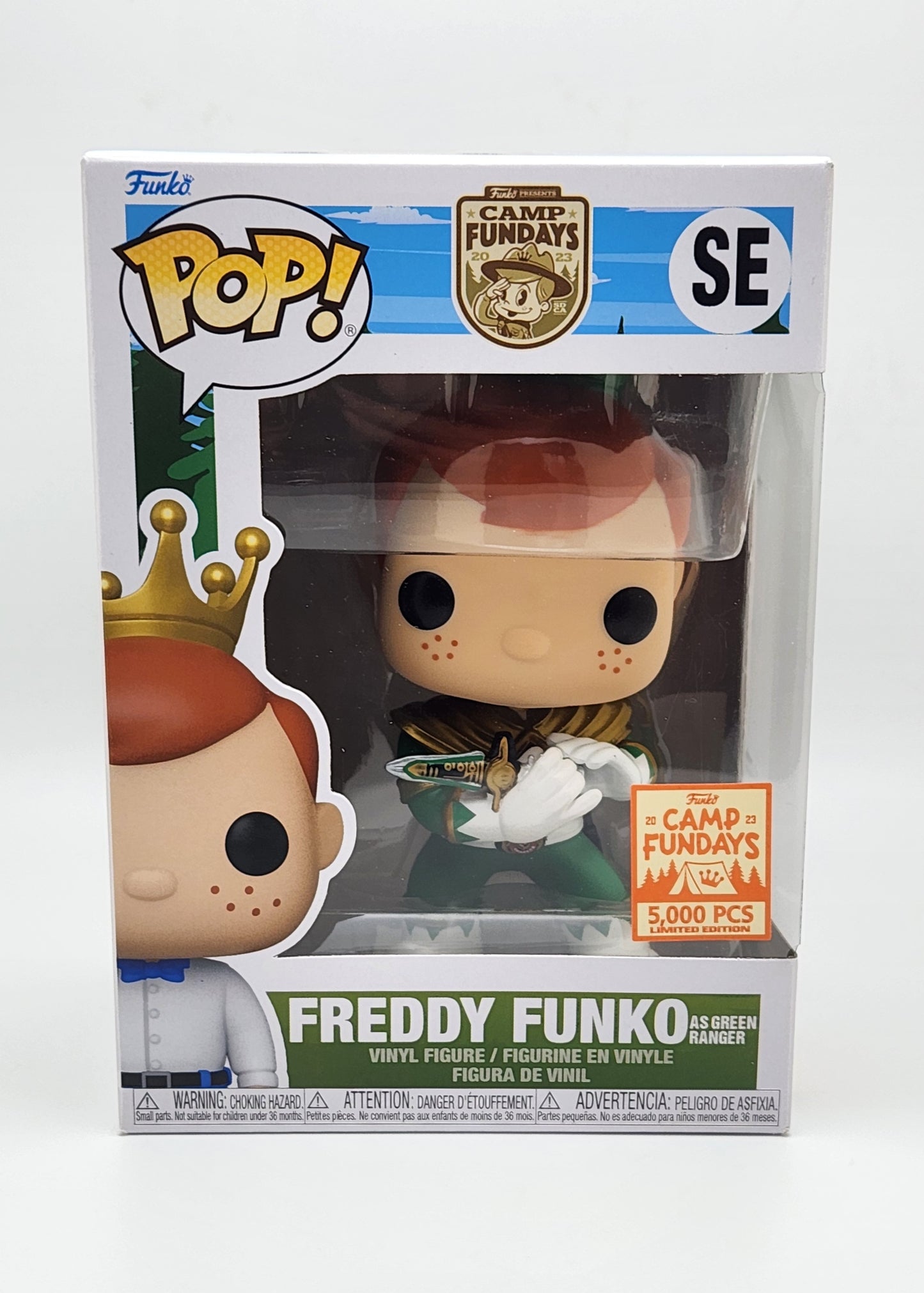 Funko Pop! SE- Camp Fundays 2023- Freddy Funko As Green Ranger
