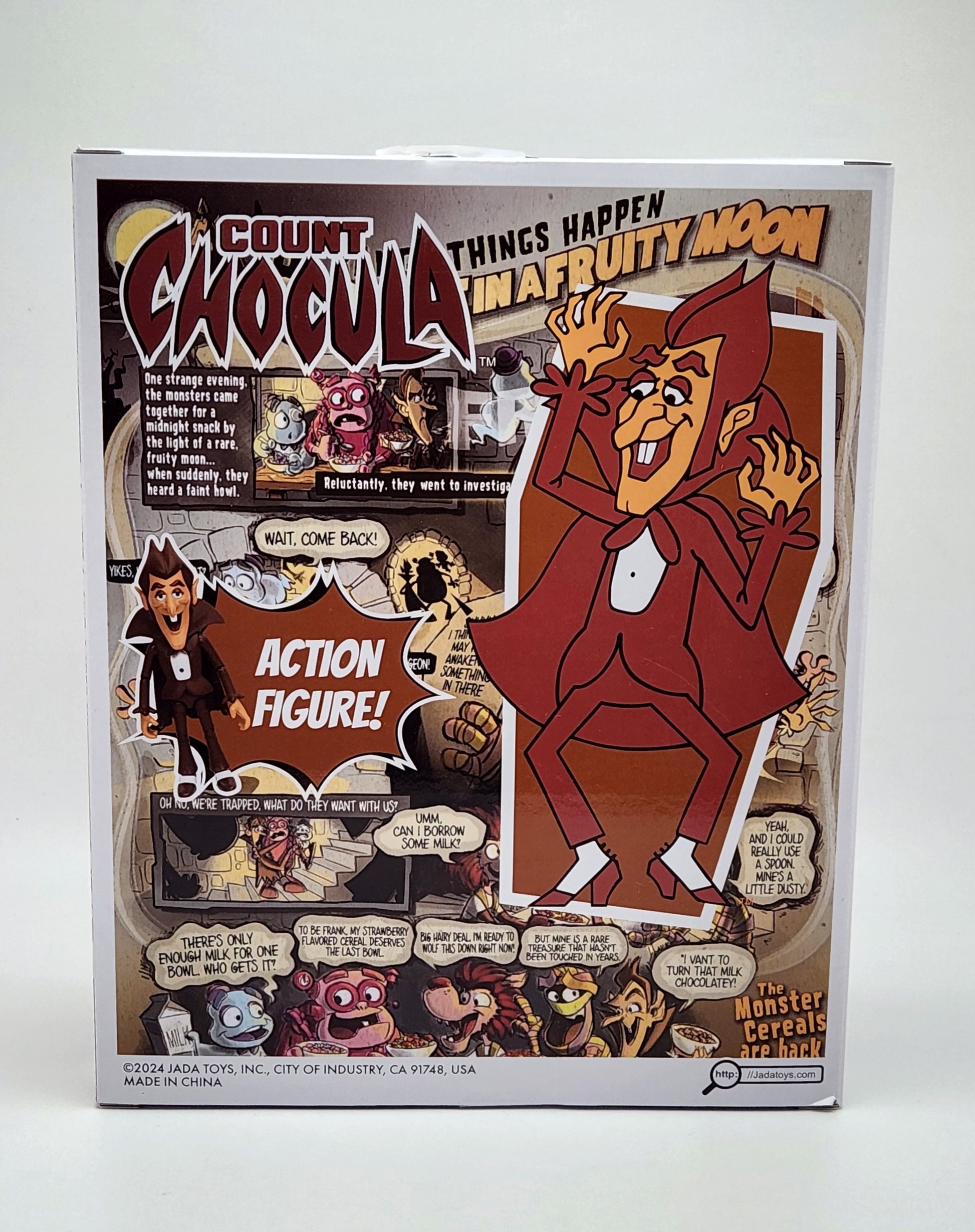 jada toys cereal monsters General Mills Monster Cereal- Count Chocula Action Figure (Jada Toys) – Ten2SixToys