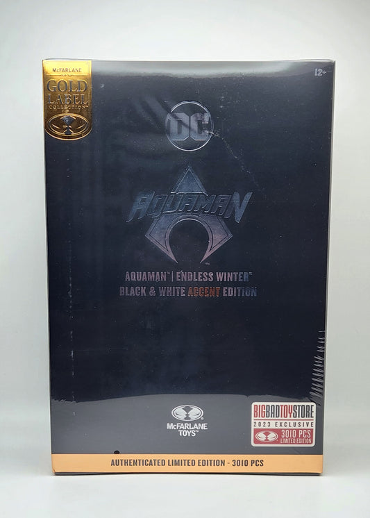DC Multiverse- Endless Winter: Aquaman (Limited Black & White Accent Edition) BBTS Exclusive