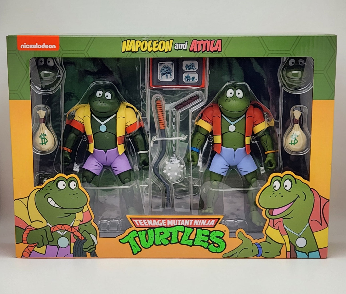 Teenage Mutant Ninja Turtles- Napoleon and Attila 2pk (Cartoon) NECA