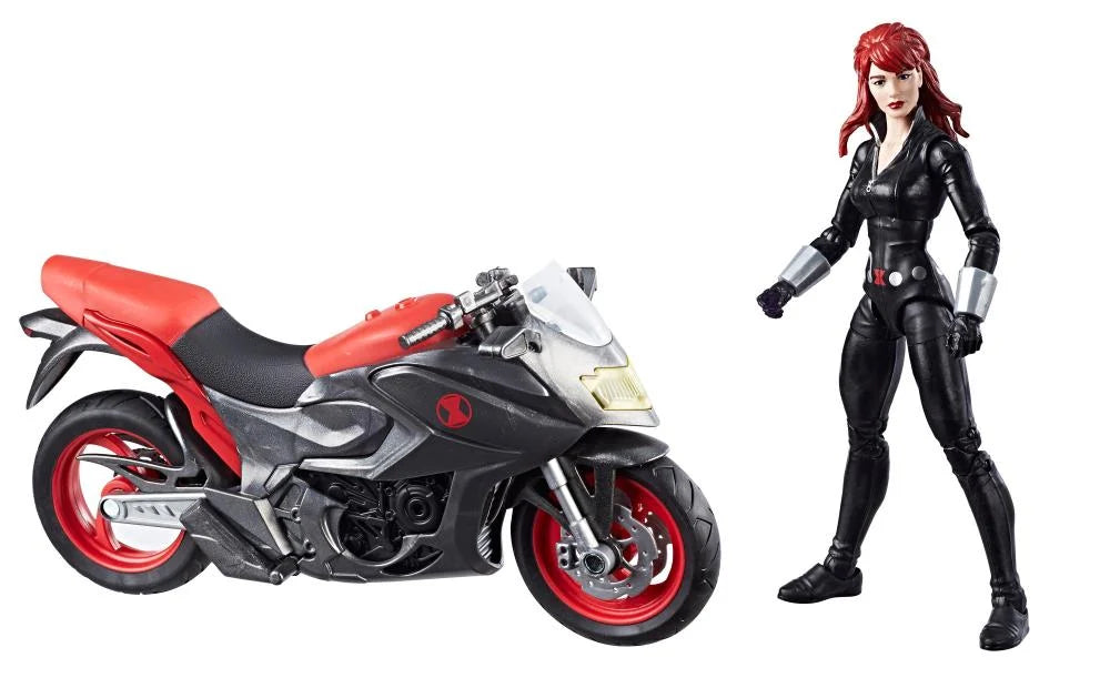 Marvel Legends Series Rides- Black Widow with Motorcycle