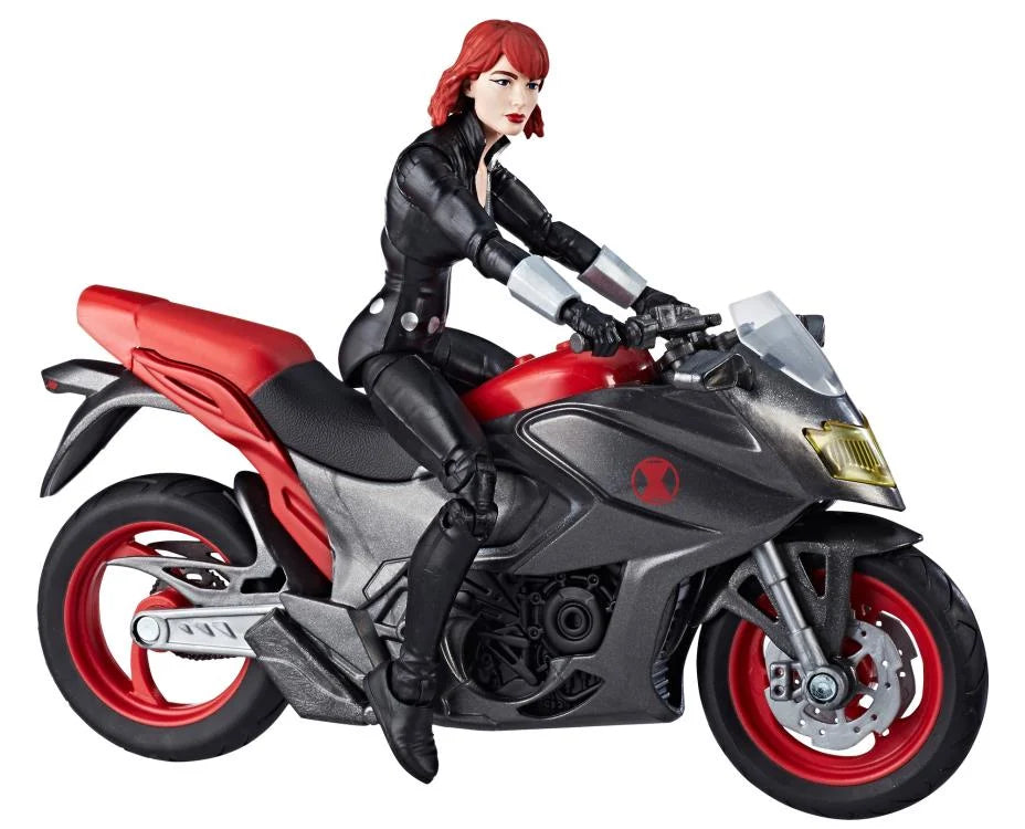 Marvel Legends Series Rides- Black Widow with Motorcycle