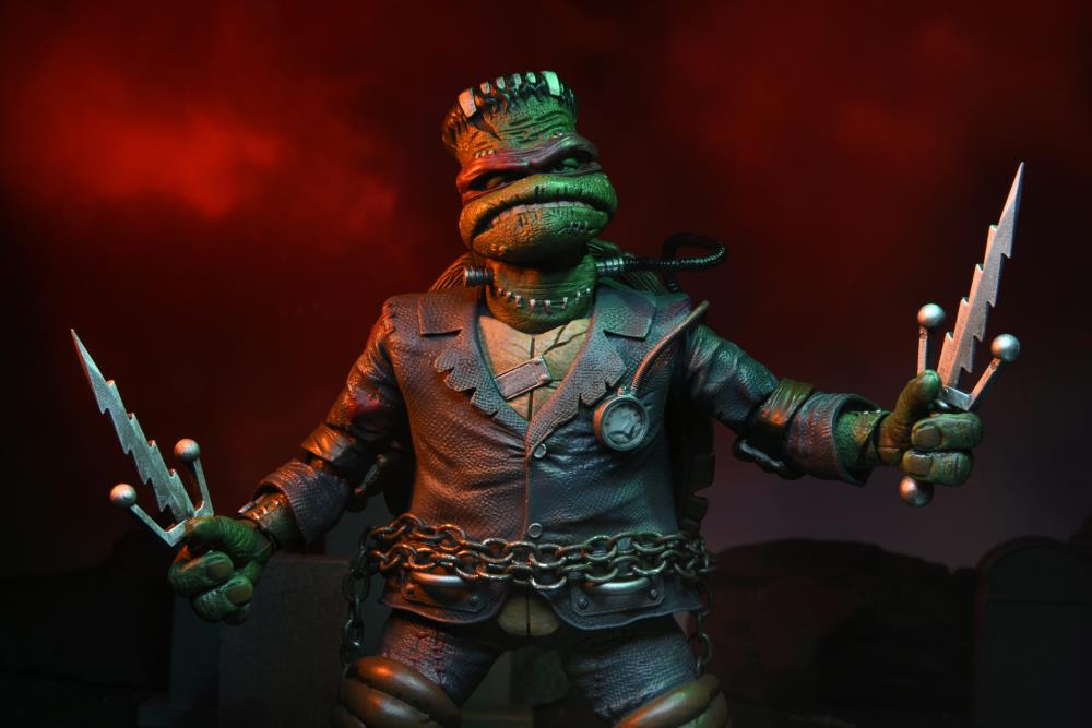 Teenage Mutant Ninja Turtles x Universal Monsters- Ultimate Raphael as Frankenstein's Monster (NECA)