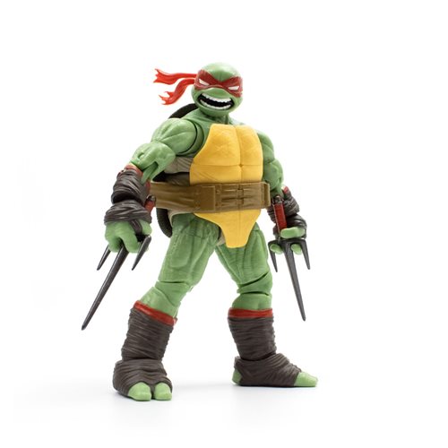 Teenage Mutant Ninja Turtles- Raphael with Motorcycle (BST AXN)