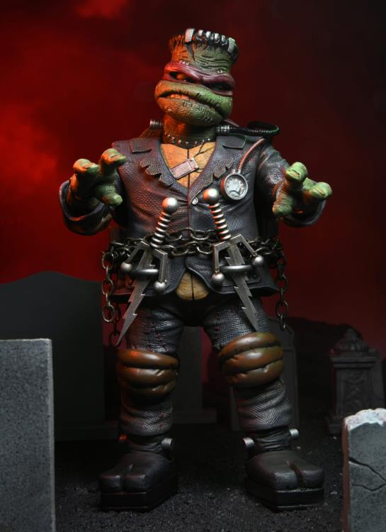 Teenage Mutant Ninja Turtles x Universal Monsters- Ultimate Raphael as Frankenstein's Monster (NECA)