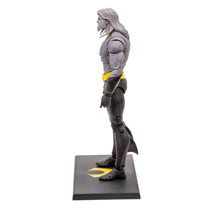 DC Multiverse- Endless Winter: Aquaman (Limited Black & White Accent Edition) BBTS Exclusive