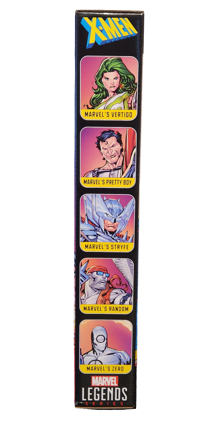 Marvel Legends Series Collection- X-Men: Marvel's Vertigo/Pretty Boy/Stryfe/Random/ Zero (5 pack)