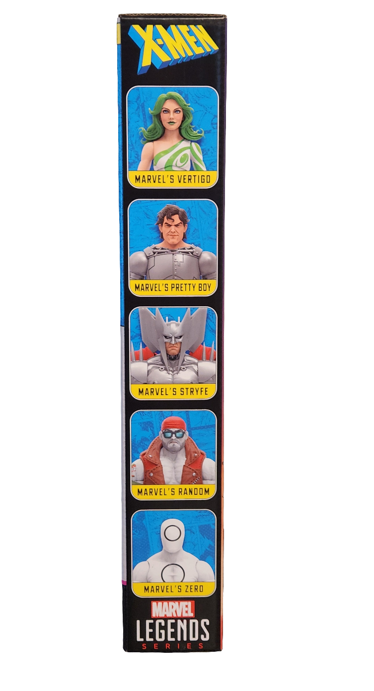 Marvel Legends Series Collection- X-Men: Marvel's Vertigo/Pretty Boy/Stryfe/Random/ Zero (5 pack)