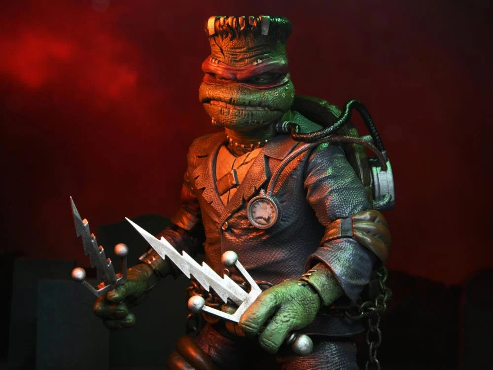 Teenage Mutant Ninja Turtles x Universal Monsters- Ultimate Raphael as Frankenstein's Monster (NECA)