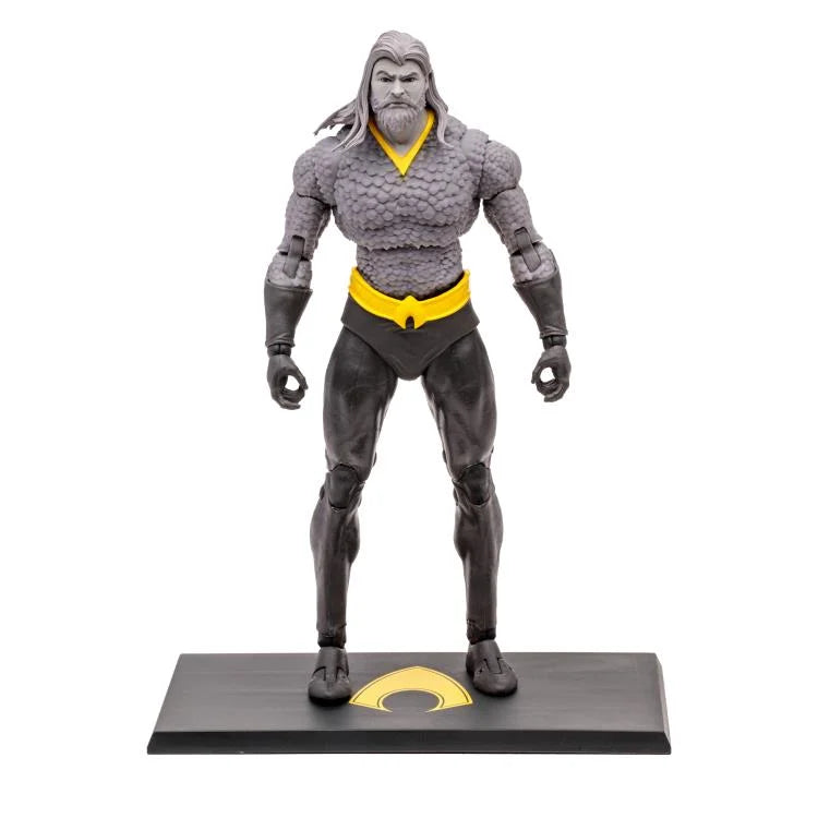 DC Multiverse- Endless Winter: Aquaman (Limited Black & White Accent Edition) BBTS Exclusive