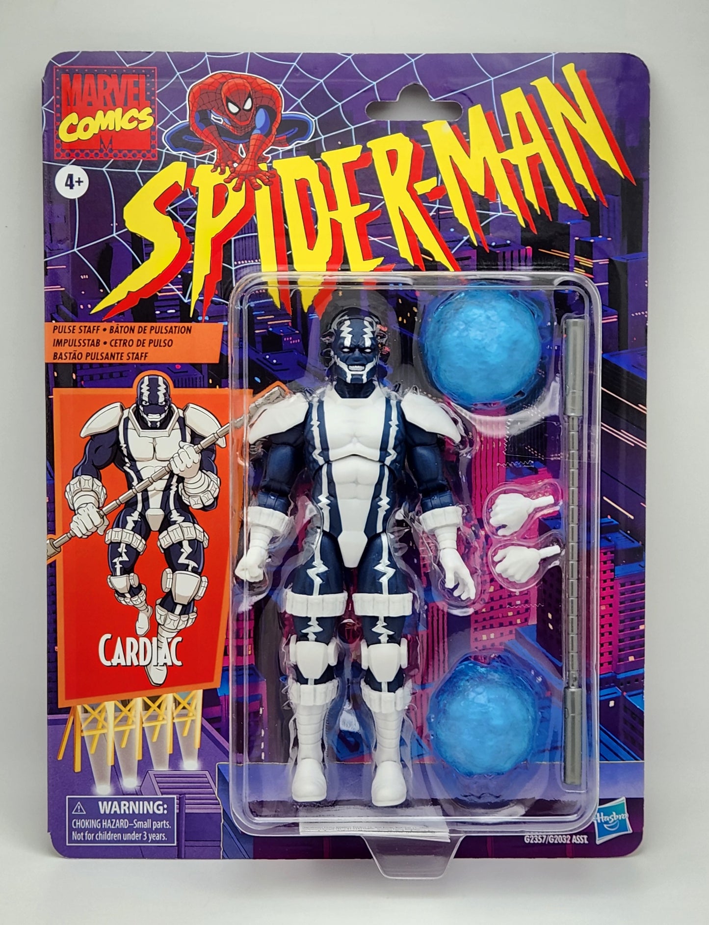 Marvel Legends Retro Collection Series: Spider-Man: Cardiac