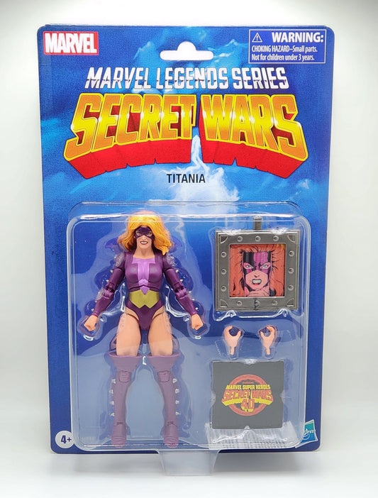 Marvel Legends Retro Collection Series- Secret Wars- Titania