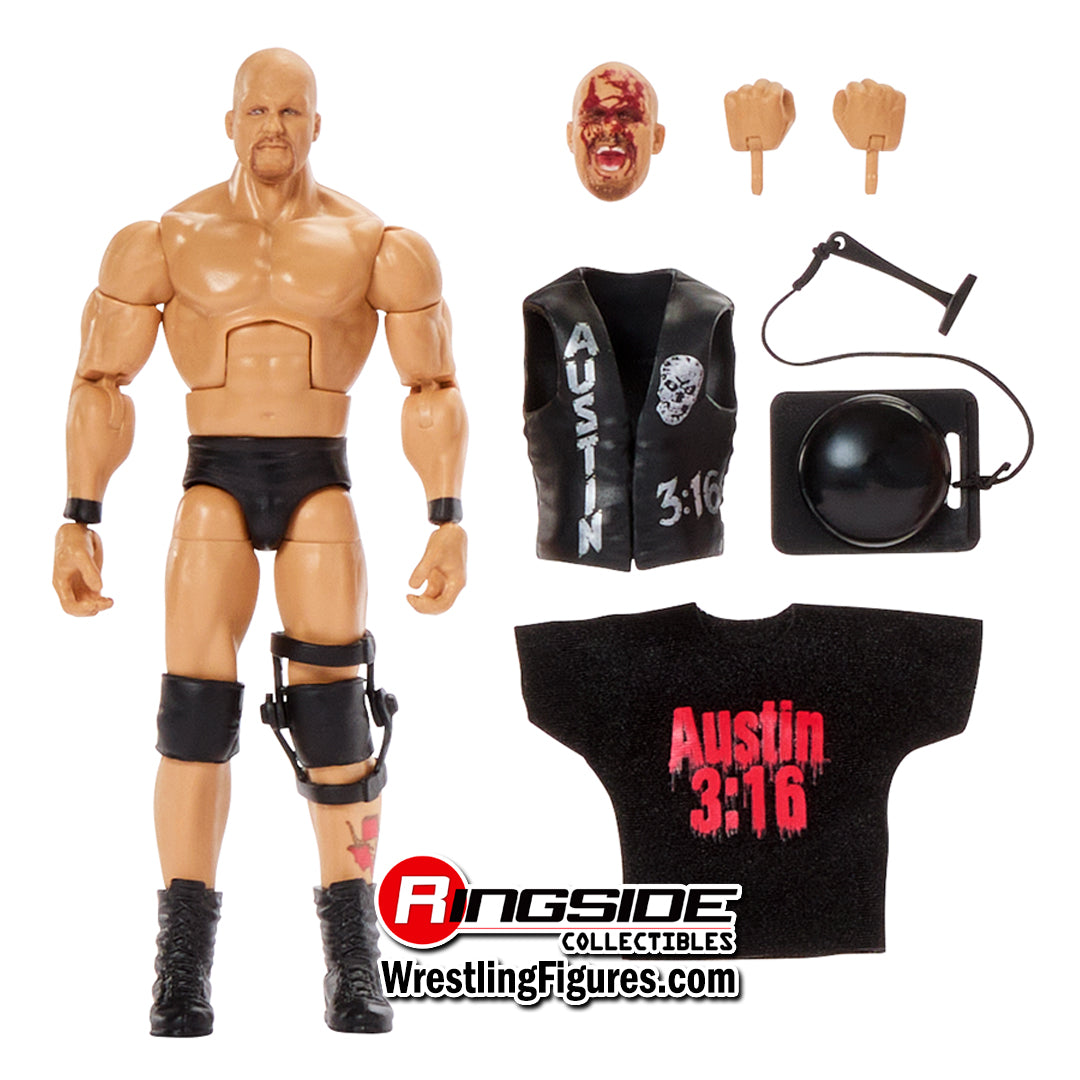WWE Elite Collection Series- Defining Moments- Bloody Stone Cold Steve Austin (WM13)
