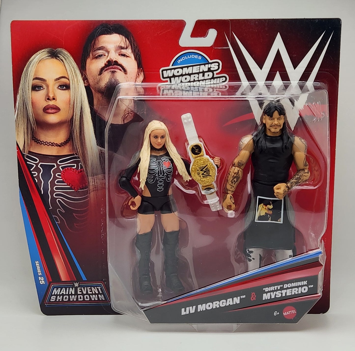 WWE Main Event Showdown- Liv Morgan & Dominik Mysterio (2-pack)