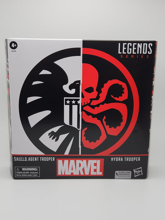 Marvel Legends Series Collection- Marvel's S.H.I.E.L.D.- Agent Trooper & Hydra Trooper (2-pack)