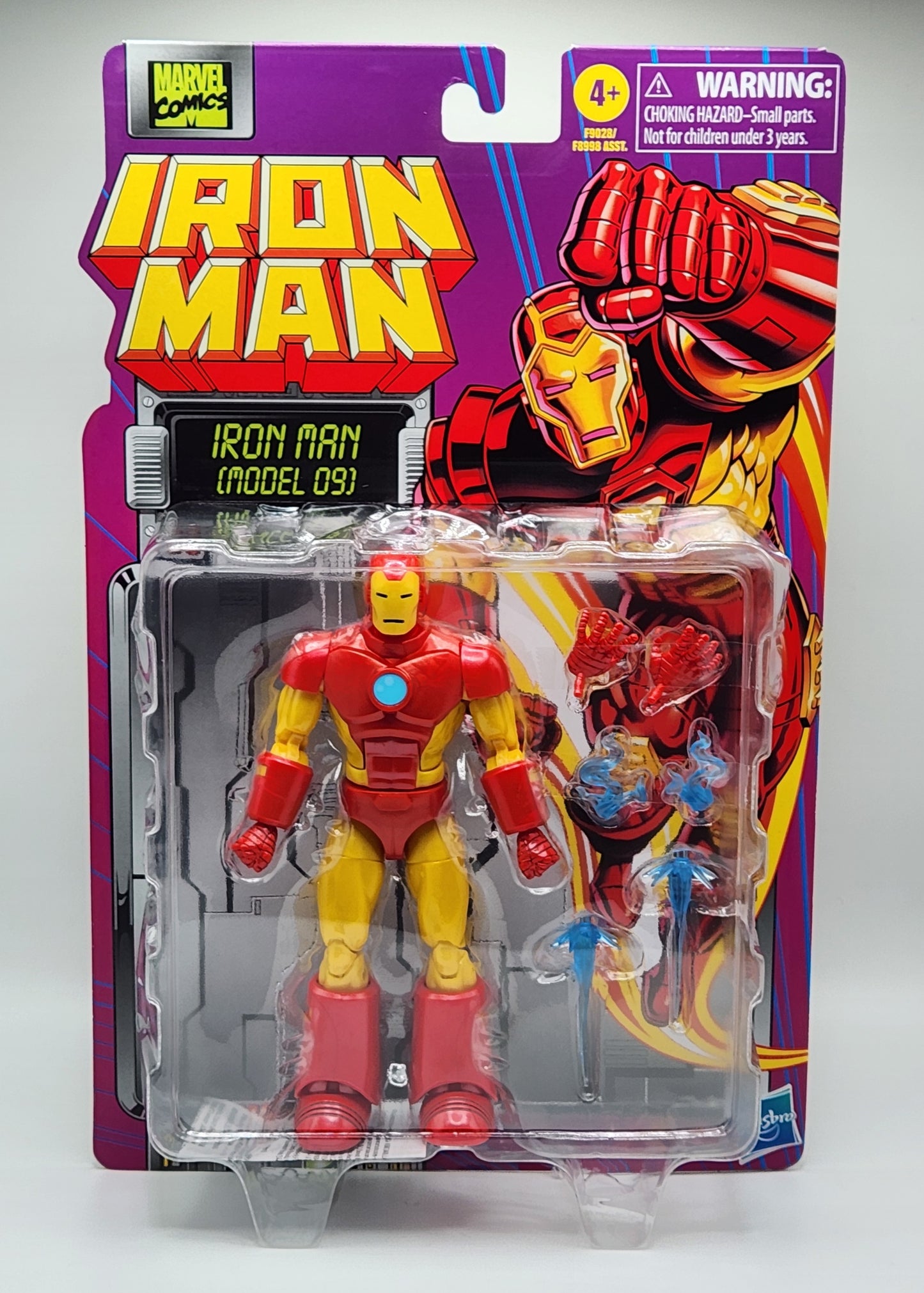 Marvel Legends Retro Collection Series- Iron Man (Model 09)