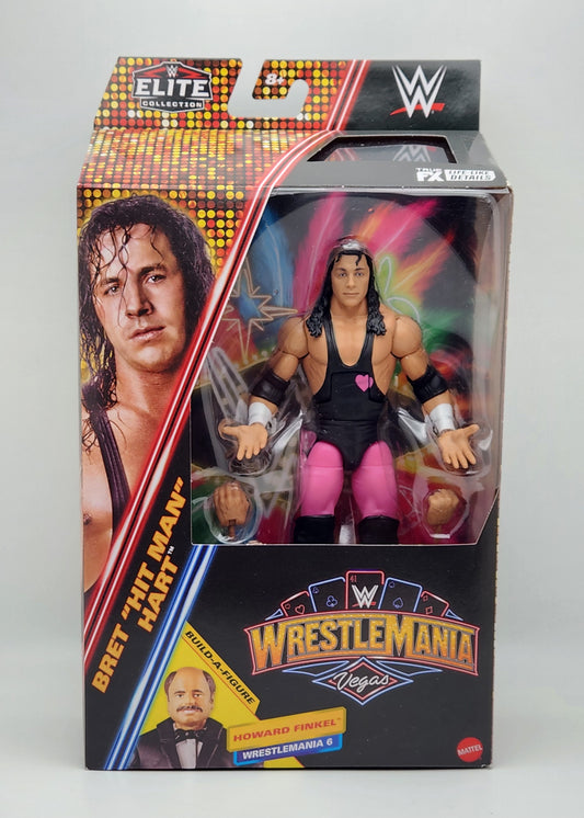 WWE Wrestlemania XLI Elite Collection Series- Bret "Hit Man" Hart" (Vegas)