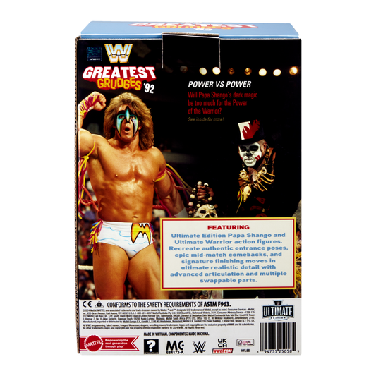 WWE Ultimate Edition- Greatest Grudges '92- Papa Shango & Ultimate Warrior (2-pack)